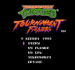 TNMT: Tournament  Fighters