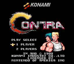 .  Contra (NES)