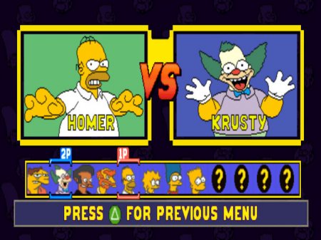 Simpsons Wrestling, The