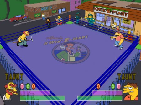 Simpsons Wrestling, The