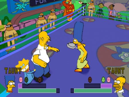 Simpsons Wrestling, The