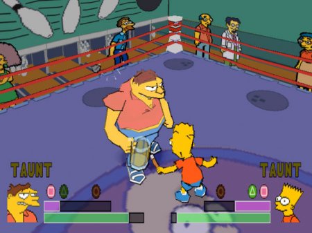 Simpsons Wrestling