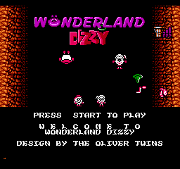 WonderLand Dizzy  NES