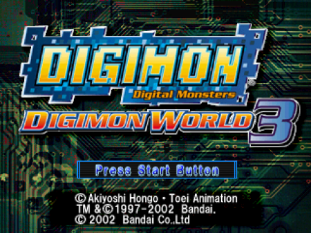 Digimon World 3 (Kudos)