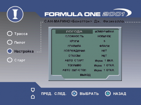 Formula One 2001 (SoftClub)