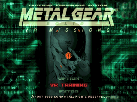 Metal Gear Solid: VR Missions ()