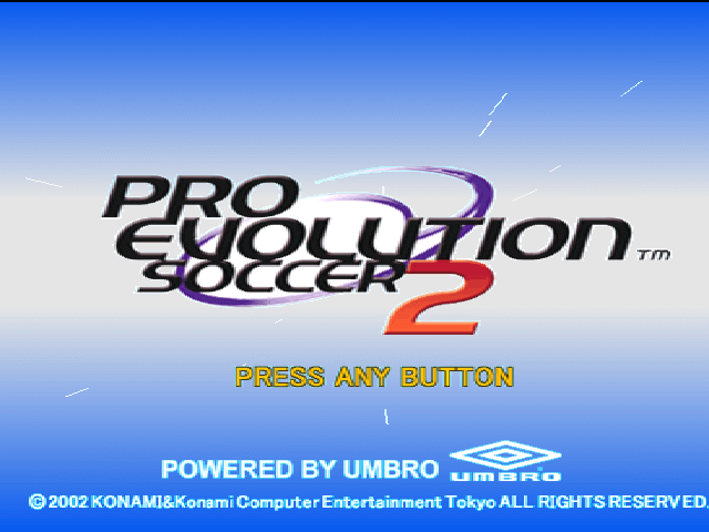  Pro Evolution Soccer 2    