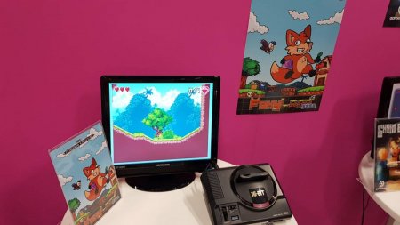 FoxyLand  Sega Mega Drive / Genesis  Gamescom 2019