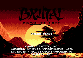 Brutal: Paws of Fury