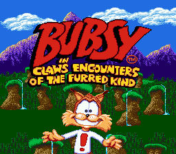 Bubsy in Claws Encounters of the Furred Kind