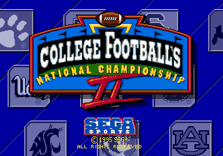 College Football's National Championship II