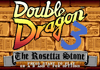 Double Dragon 3: The Rosetta Stone