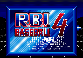 RBI Baseball 4