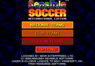 Sensible Soccer