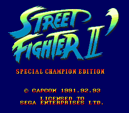 Street Fighter II': Special Champion Edition