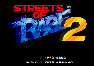 Streets of Rage 2 (Bare Knuckle 2) ()