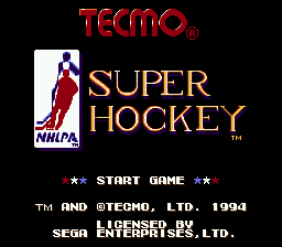 Tecmo Super Hockey