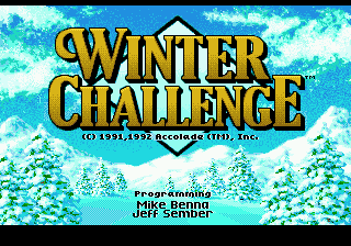 Winter Challenge