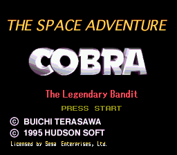 Space Adventure - Cobra, The: The Legendary Bandit