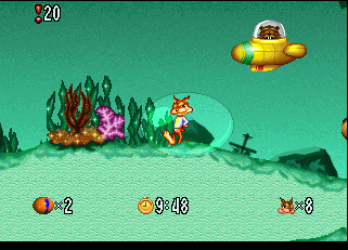 Bubsy in Fractured Furry Tales