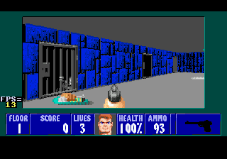 Wolfenstein 3D  SMD  