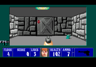 Wolfenstein 3D  SMD  