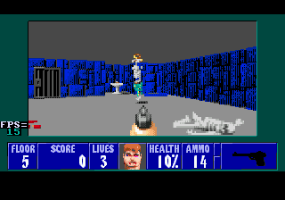 Wolfenstein 3D  SMD  