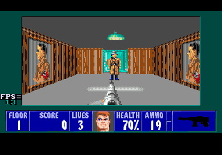 Wolfenstein 3D  SMD   