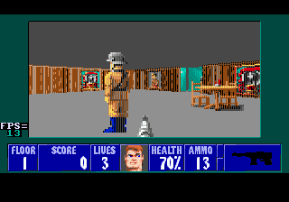 Wolfenstein 3D  SMD   