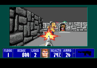 Wolfenstein 3D SMD  