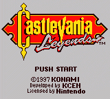    Castlevania  GameBoy  GameBoy Color