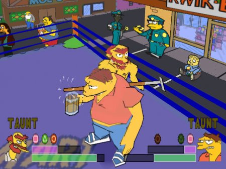 Simpsons Wrestling, The