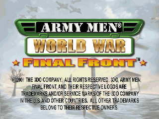 Army Men: World War - Final Front