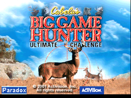 Cabela's Big Game Hunter: Ultimate Challenge (Paradox)