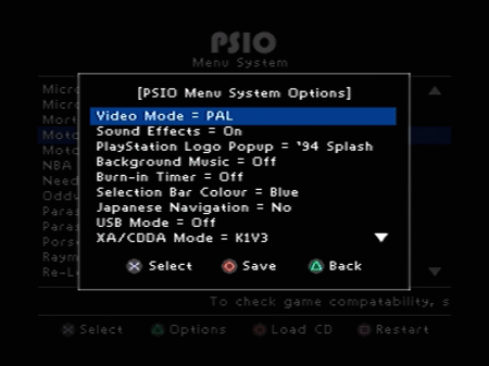 PSIO Cartridge     SD   PlayStation